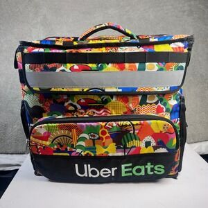RARE UberEats Limited Edition Artist Series X-Large Delivery Bag BackPack